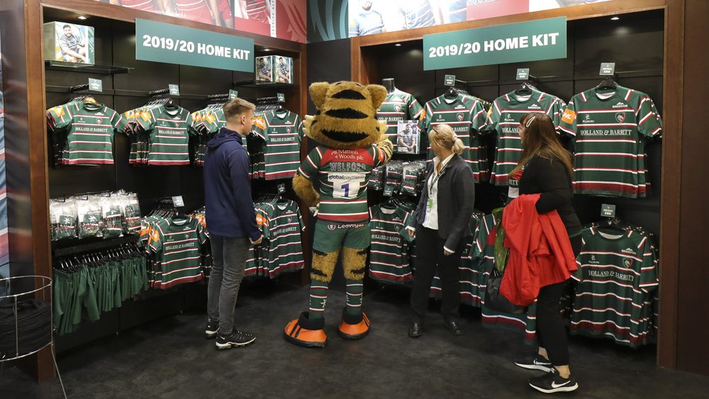 The Club Shop  Leicester Tigers