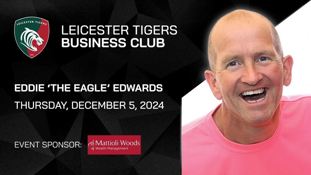 Leicester Tigers Business Club with Eddie 'The Eagle' Edwards