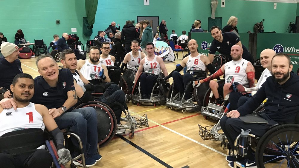 Wheelchair rugby stars look to wrap up title at home | Leicester Tigers