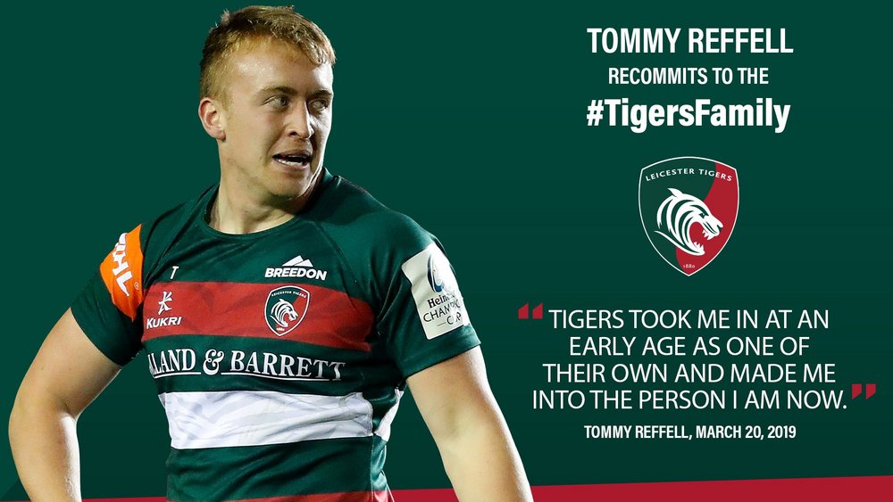 Reffell Agrees New Tigers Contract | Leicester Tigers