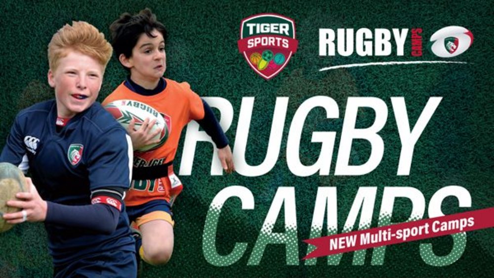 Tigers unveil new Rugby and Multisport camps brochures Leicester Tigers