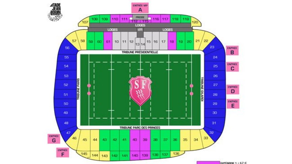 Stade Francais v Tigers ticket advice  Leicester Tigers