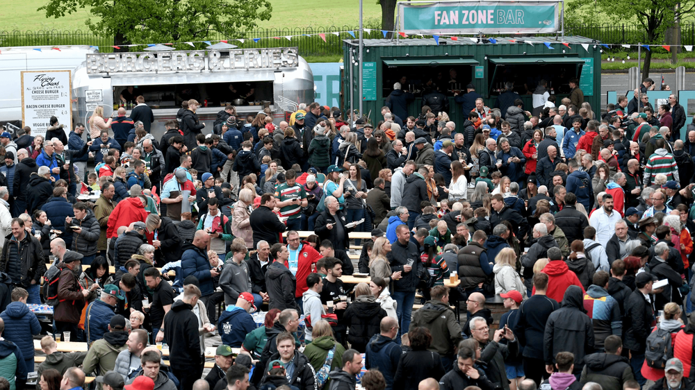 O Plaza está repleto de atividades para o jogo dos Harlequins