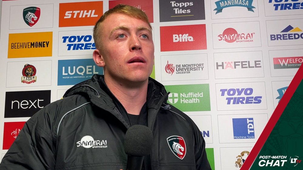 Post-Match Chat | Tommy Reffell | Leicester Tigers