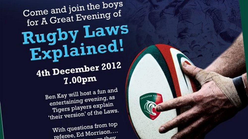 Rugby Laws Explained with the players Leicester Tigers