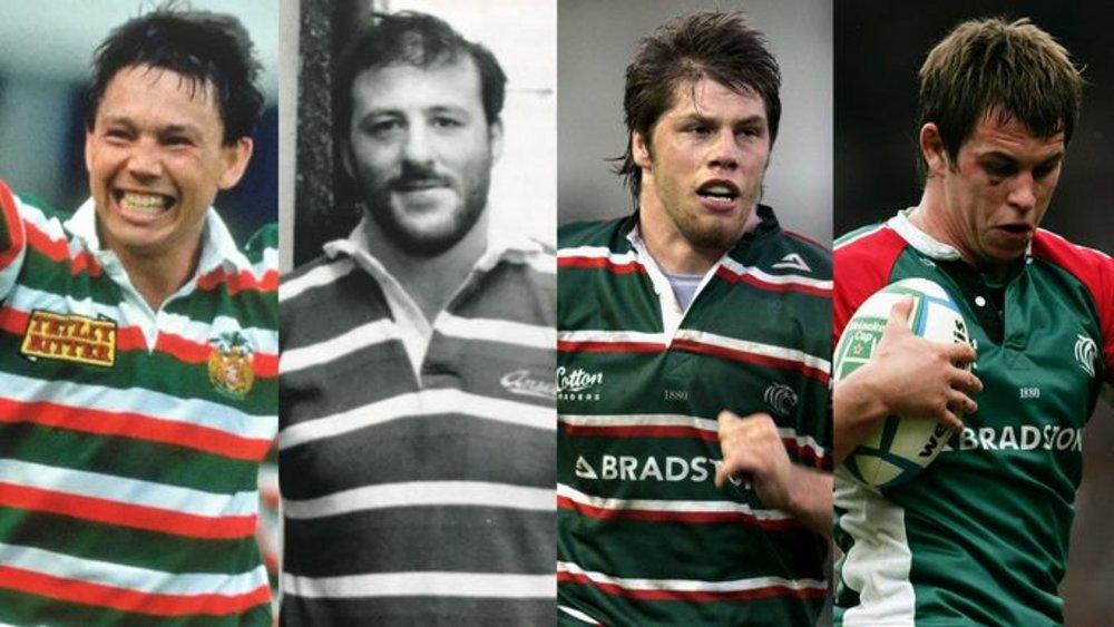 Leicester tigers letters on 2024 shirt