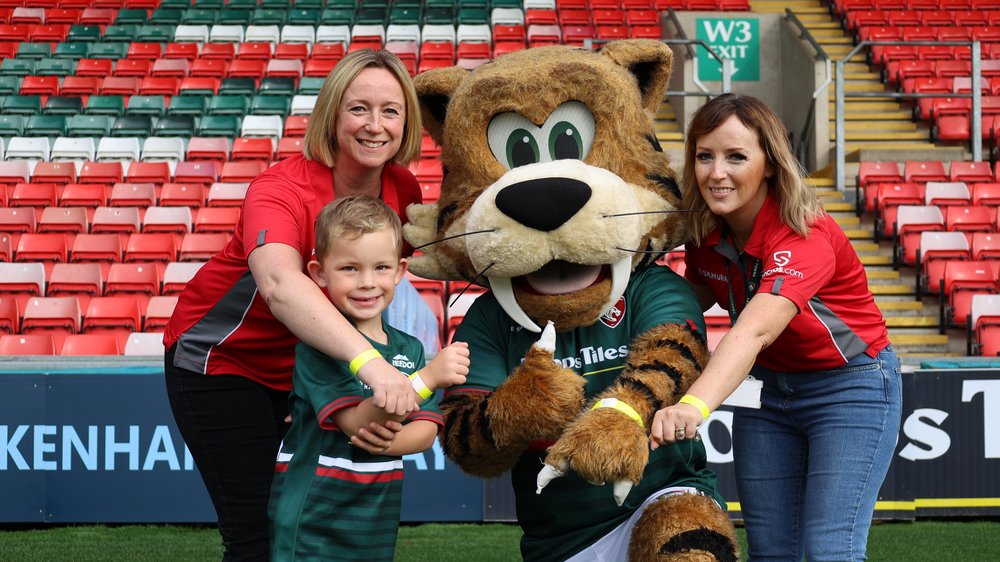 Matchday wristbands available for children | Leicester Tigers