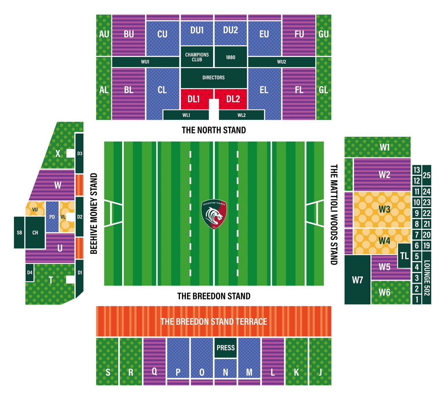 Season Ticket Stadium Plan 2022/23