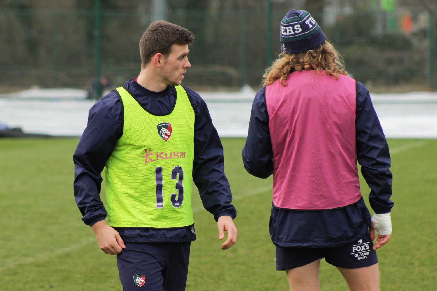 Ben White with Sam Harrison