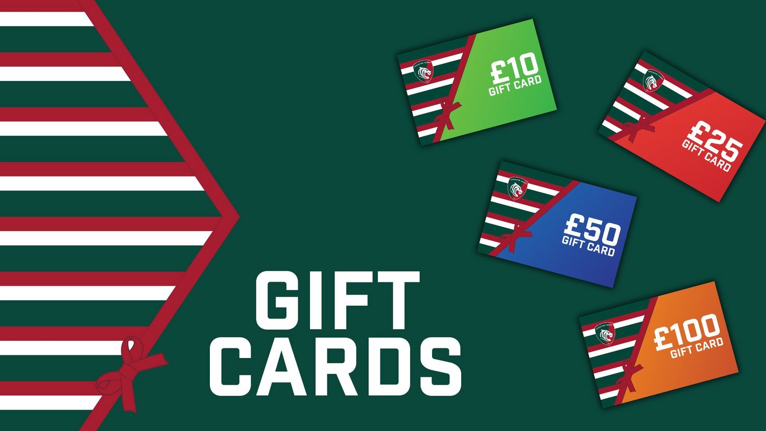 Leicester Tigers Gift Cards