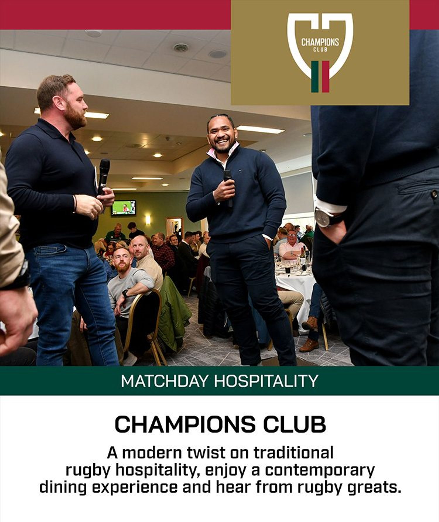 Leicester Tigers Hospitality - Champions Club