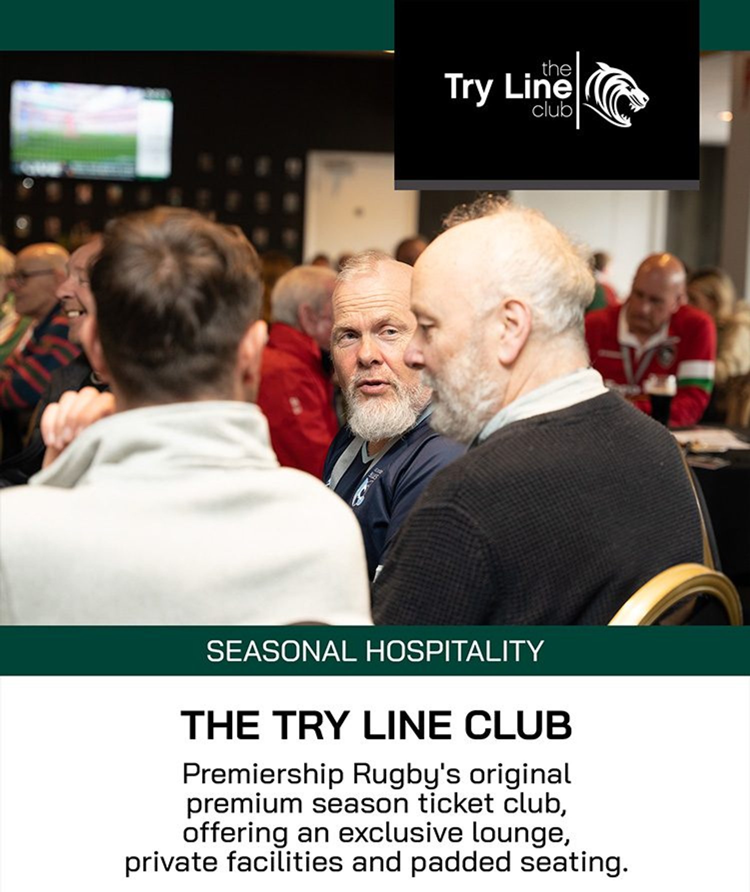 Leicester Tigers Hospitality - The Try Line Club