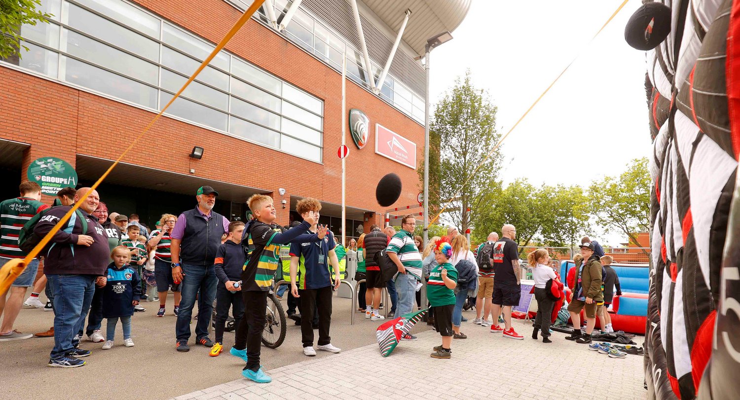 Leicester Tigers plaza