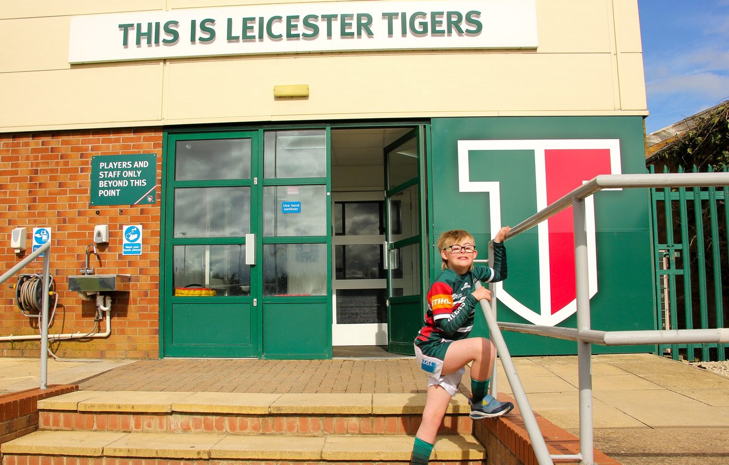 The Leicester Tigers DS rugby team