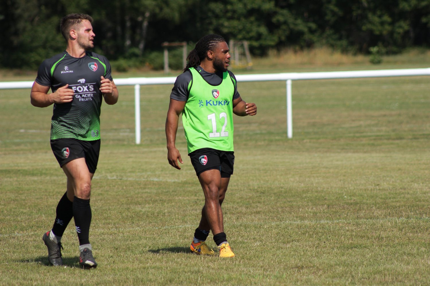 Joe Thomas and Kyle Eastmond