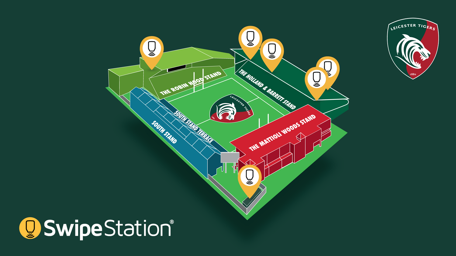 SwipeStation - Location Map