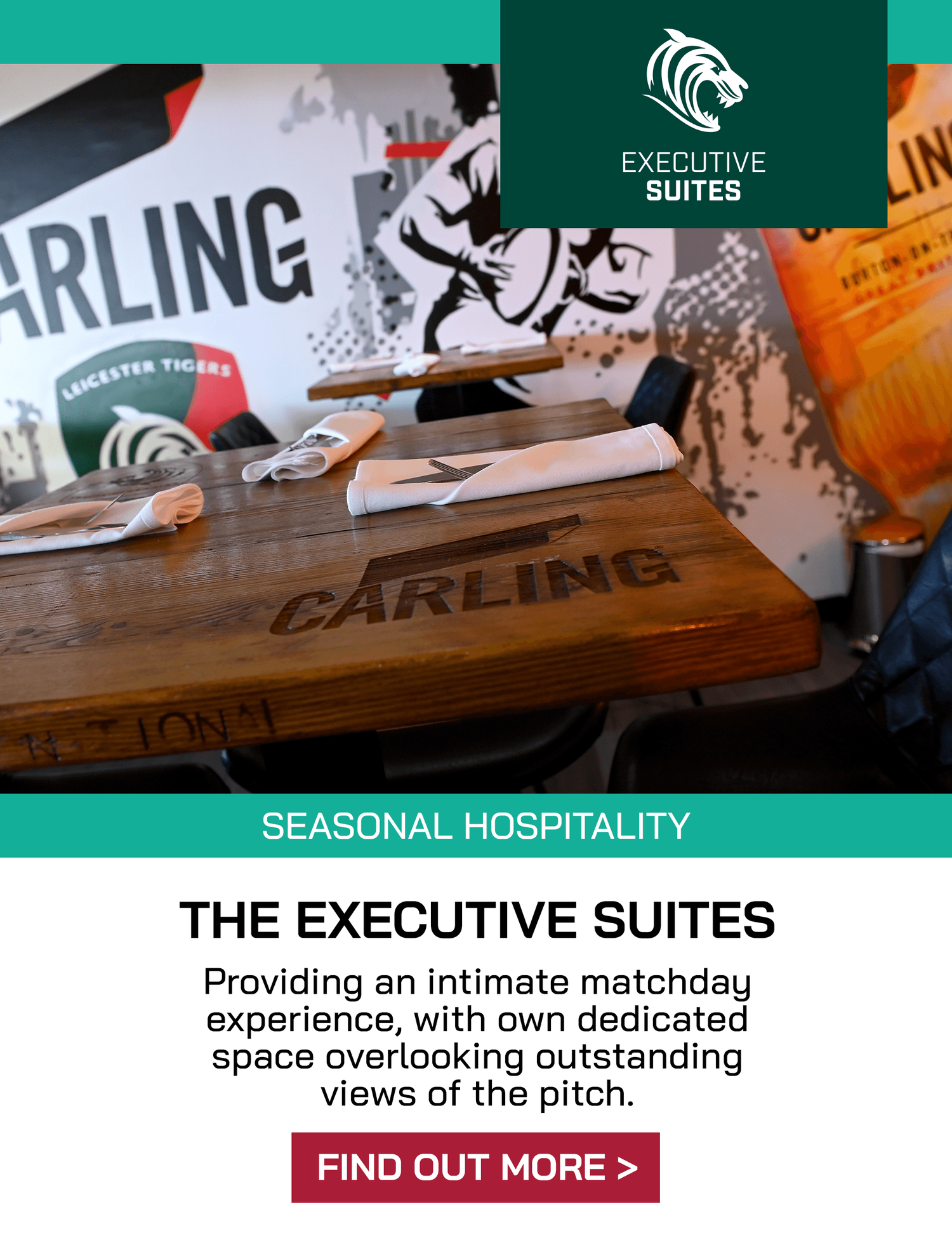 Leicester Tigers Hospitality - Executive Suites
