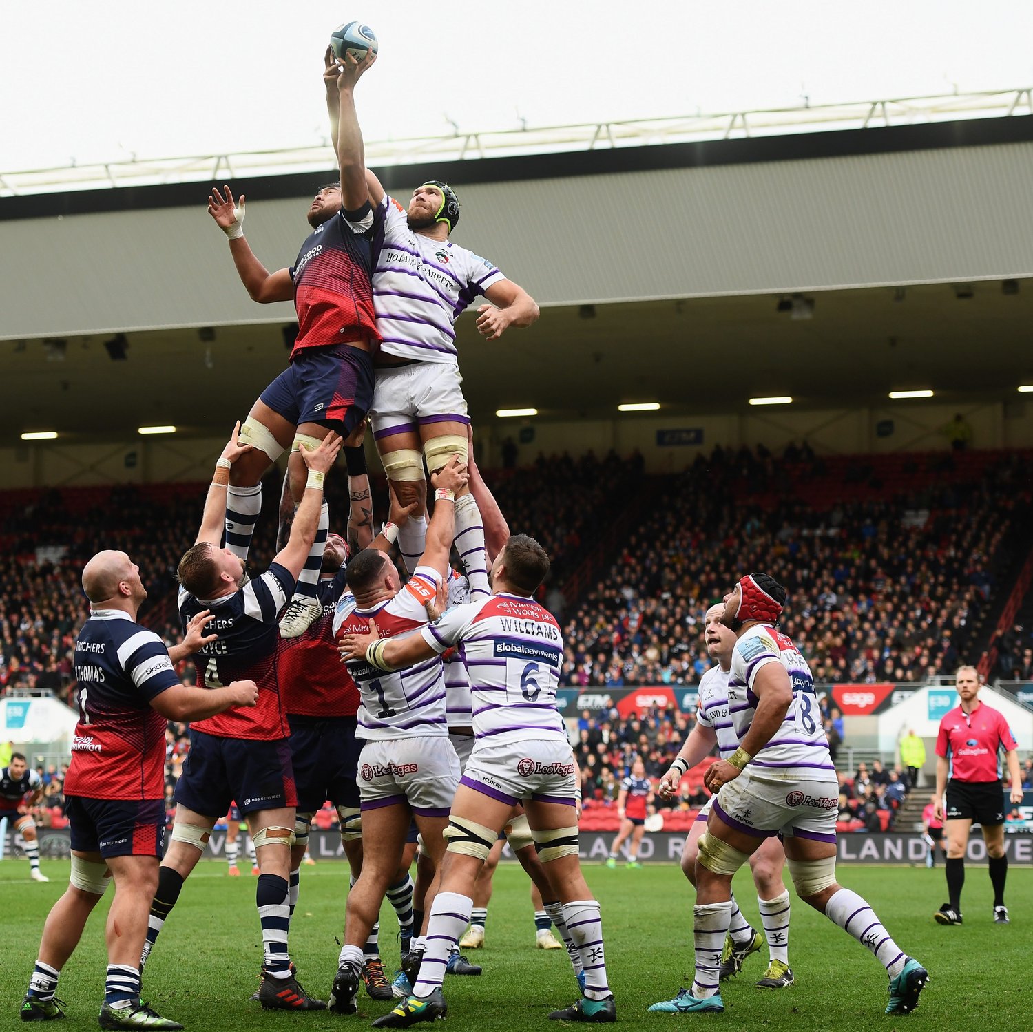 Bristol-Leicester Lineout