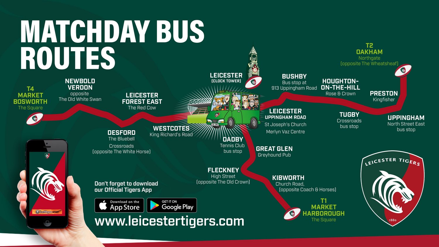 Centrebus matchday services