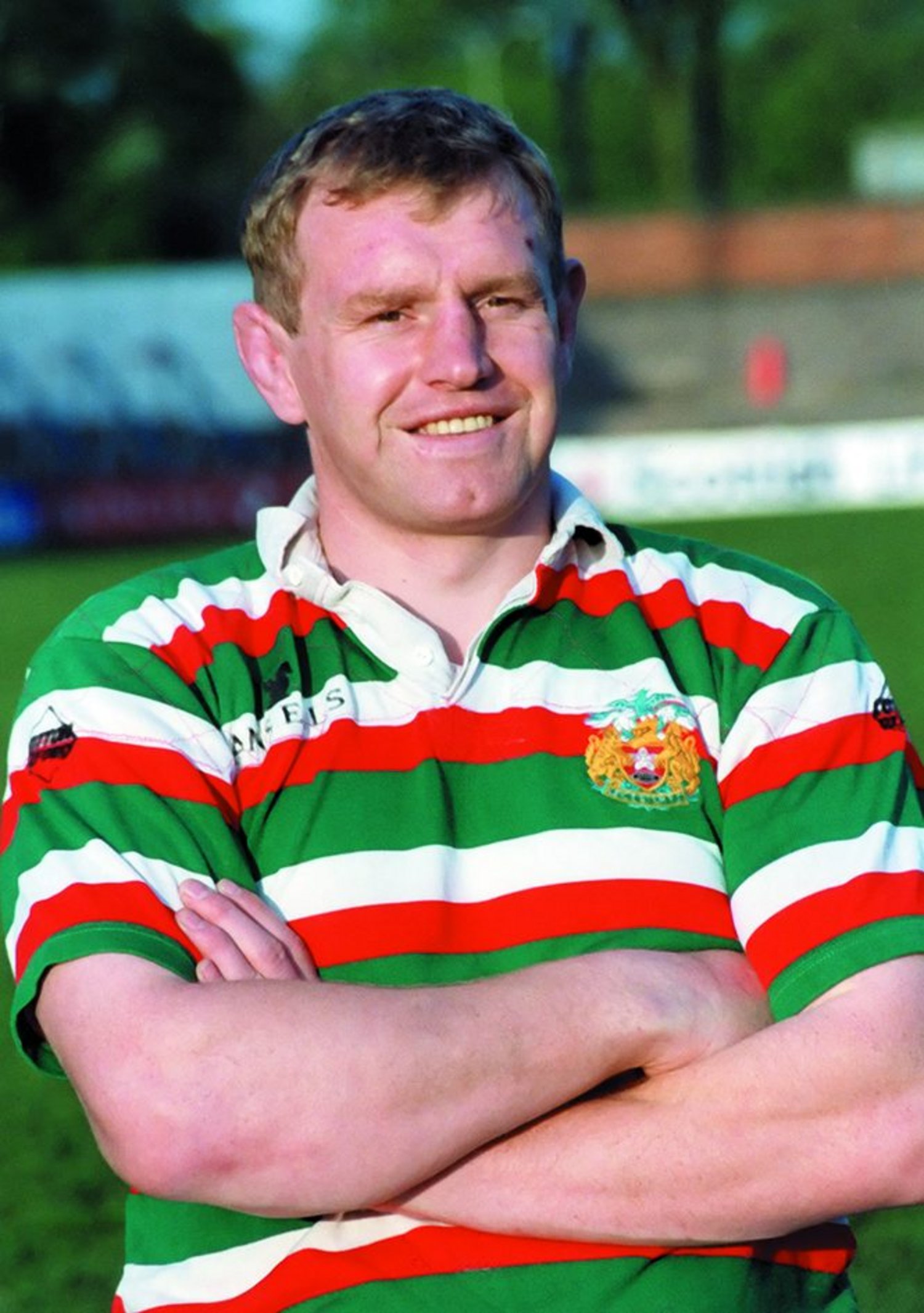 leicester tigers letters on shirt