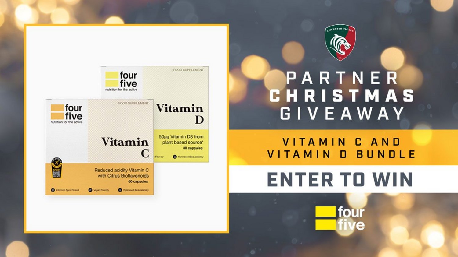 fourfive - Partner Christmas Giveaway