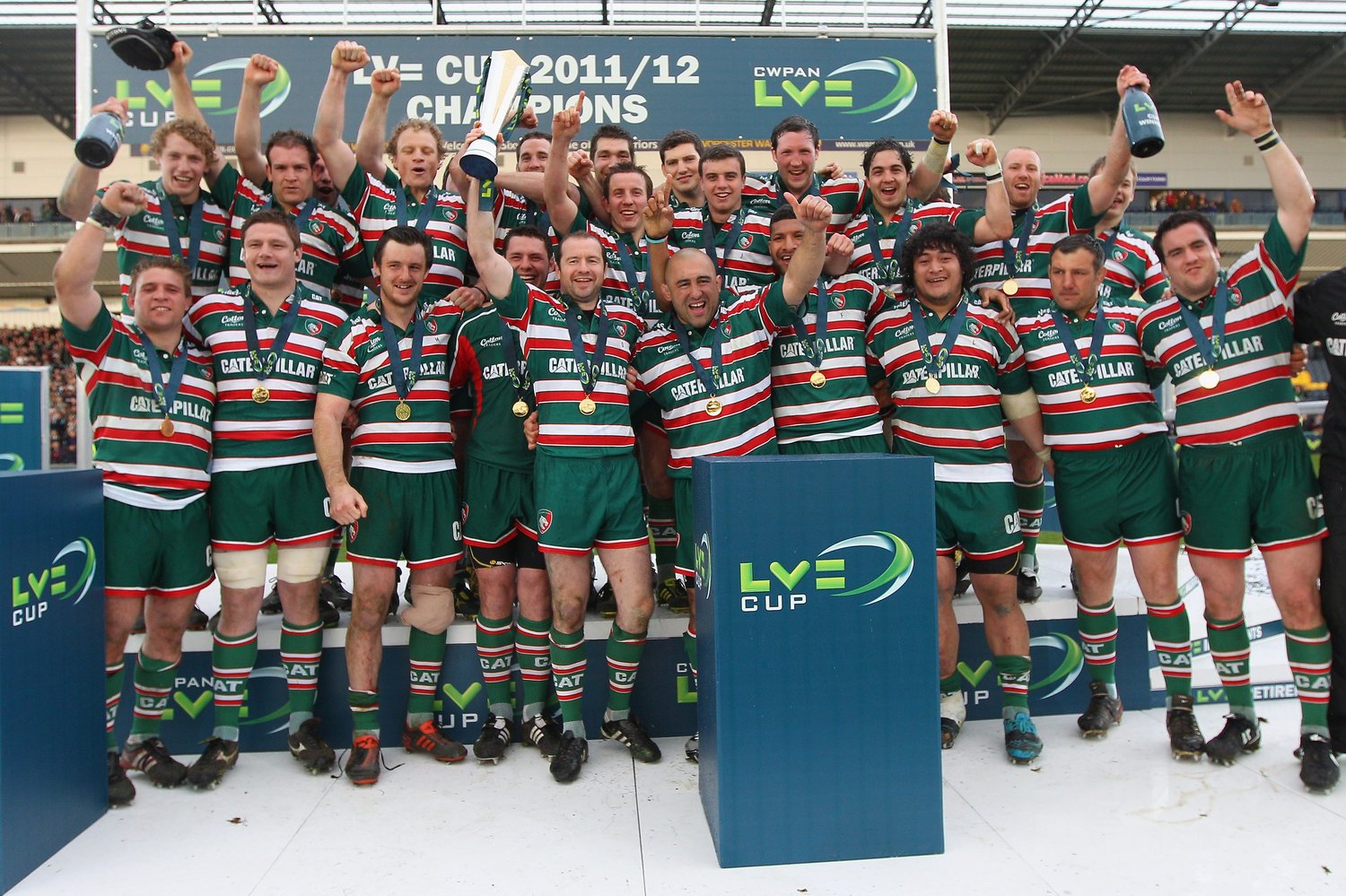 Tigers triumph in the 06/07 and 11/12 Anglo-Welsh Cup finals