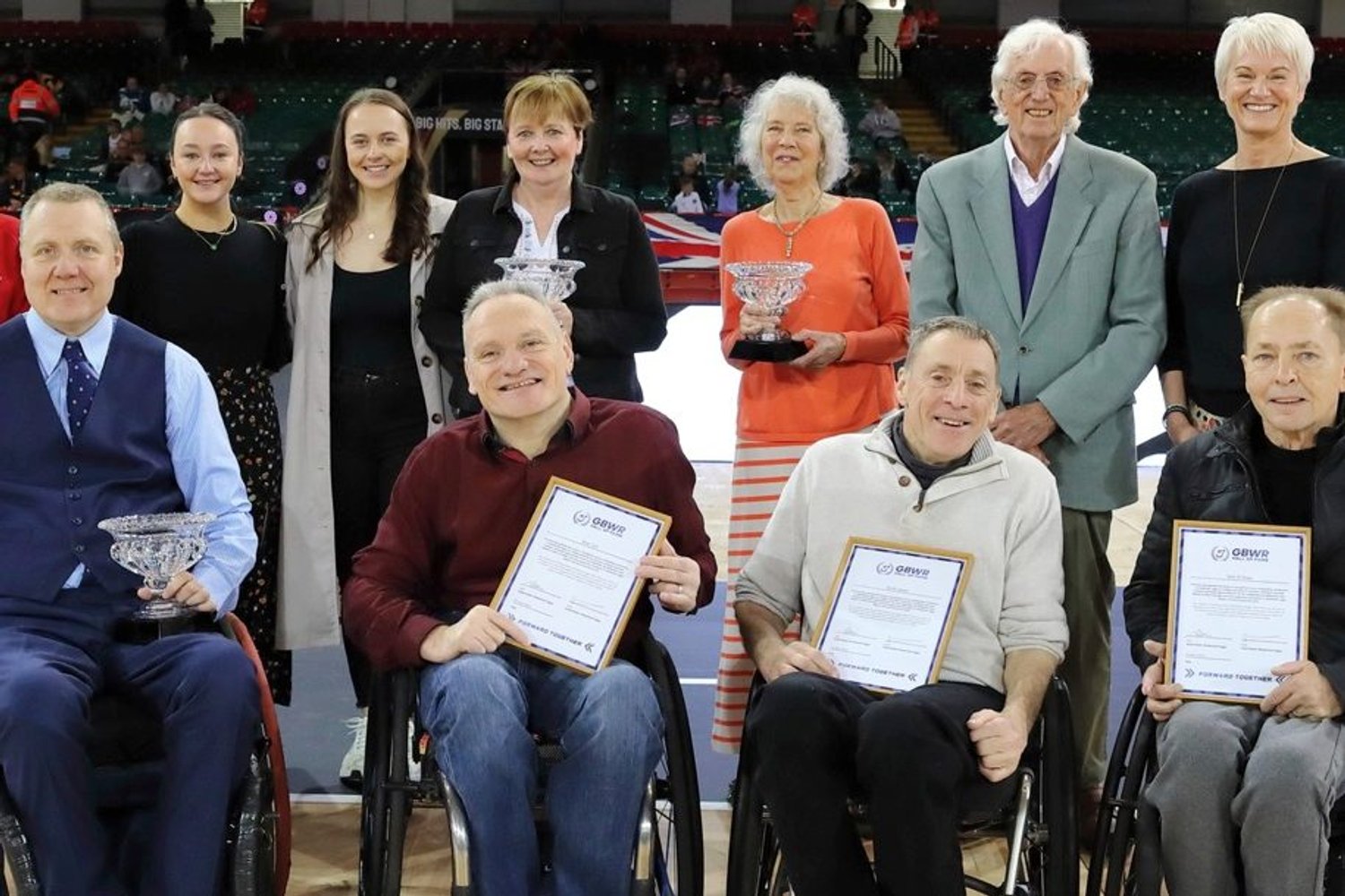 Rob Tarr is inducted into the GB Wheelchair Rugby Hall of Fame
