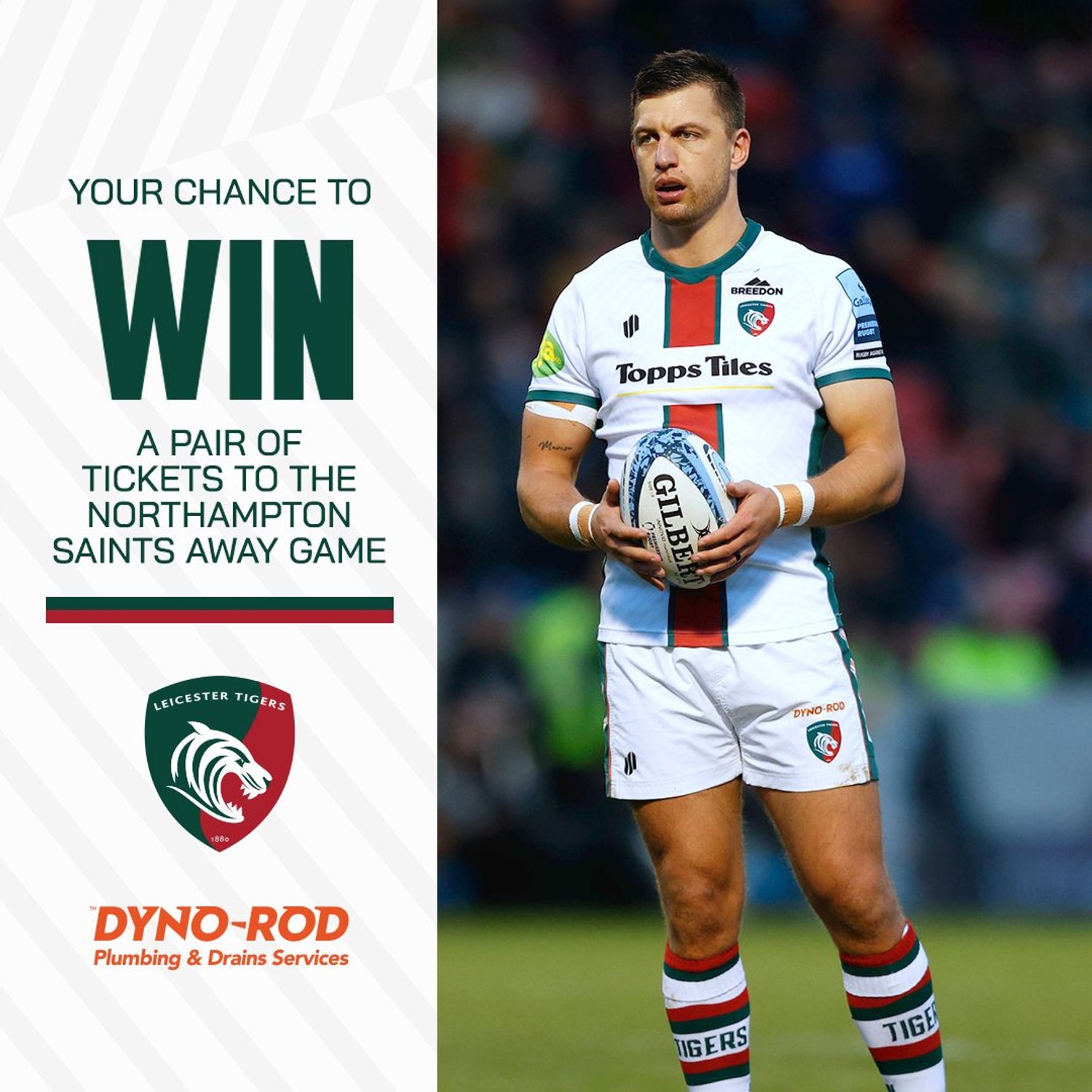 Win tickets courtesy of Dyno-Rod