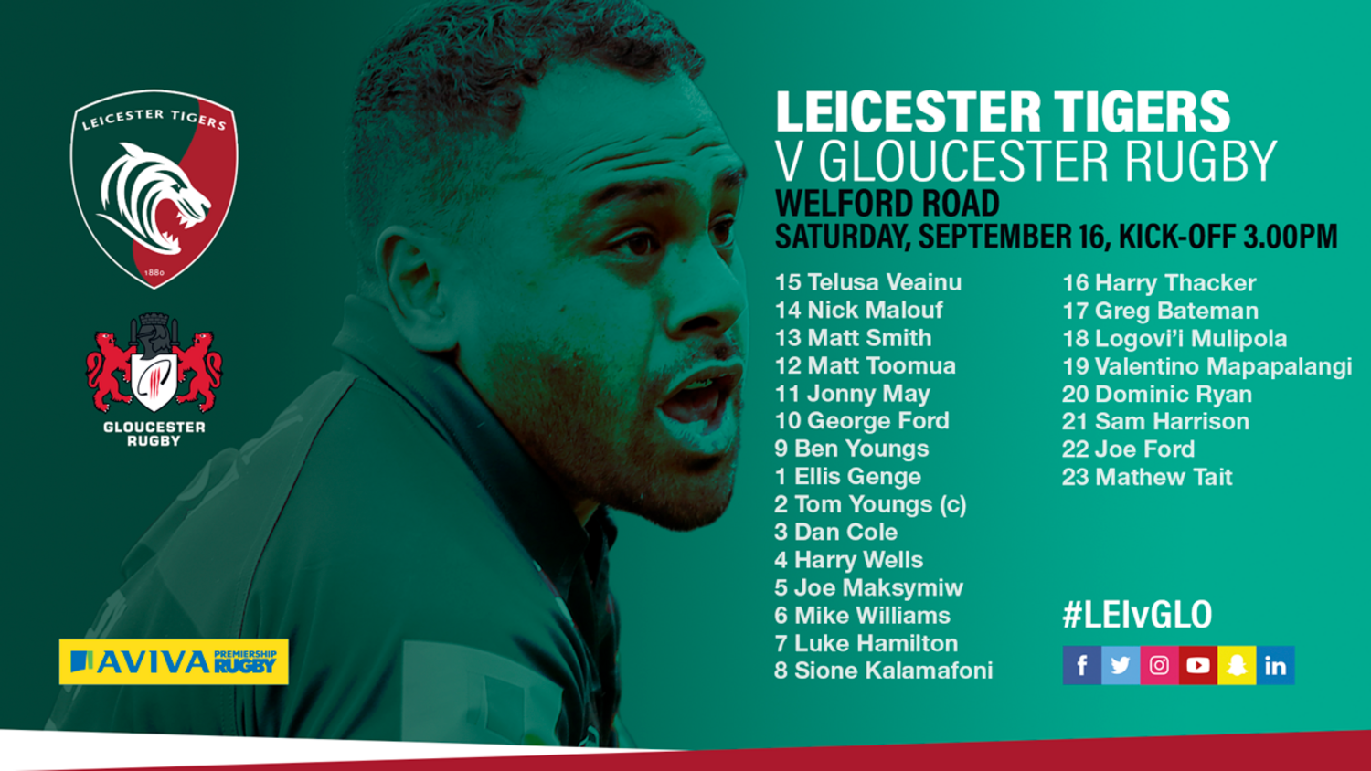 Leicester Tigers team