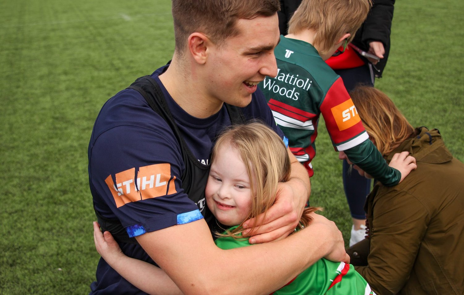 The Leicester Tigers DS rugby team