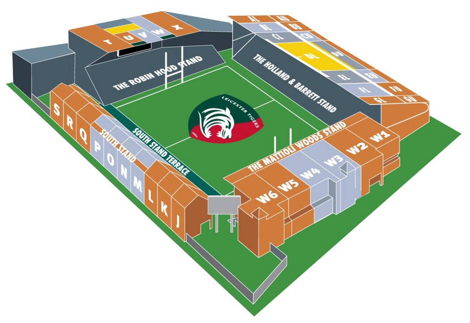 Season Ticket Stadium Plan 2017/18