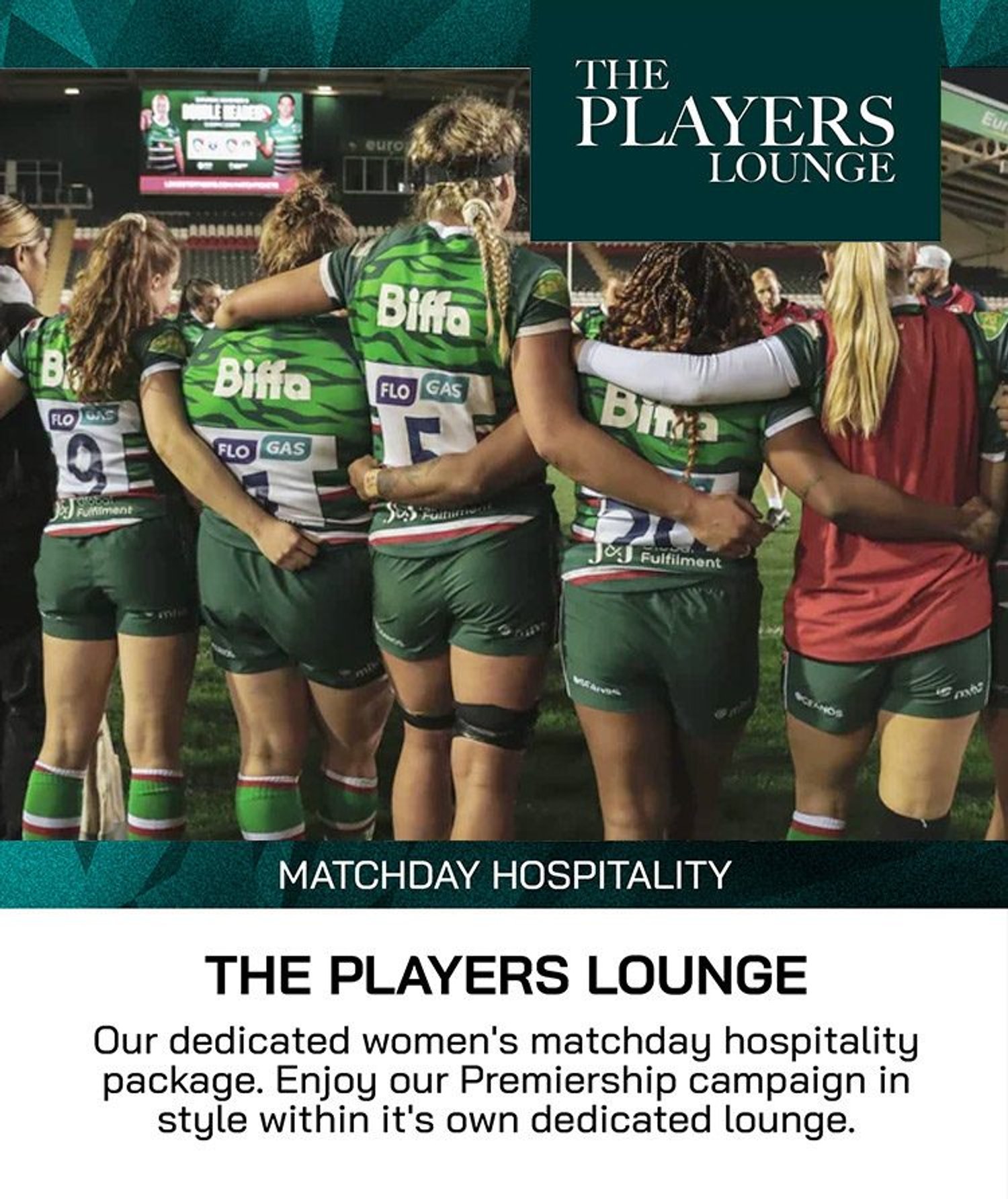 Leicester Tigers Hospitality - The Players Lounge