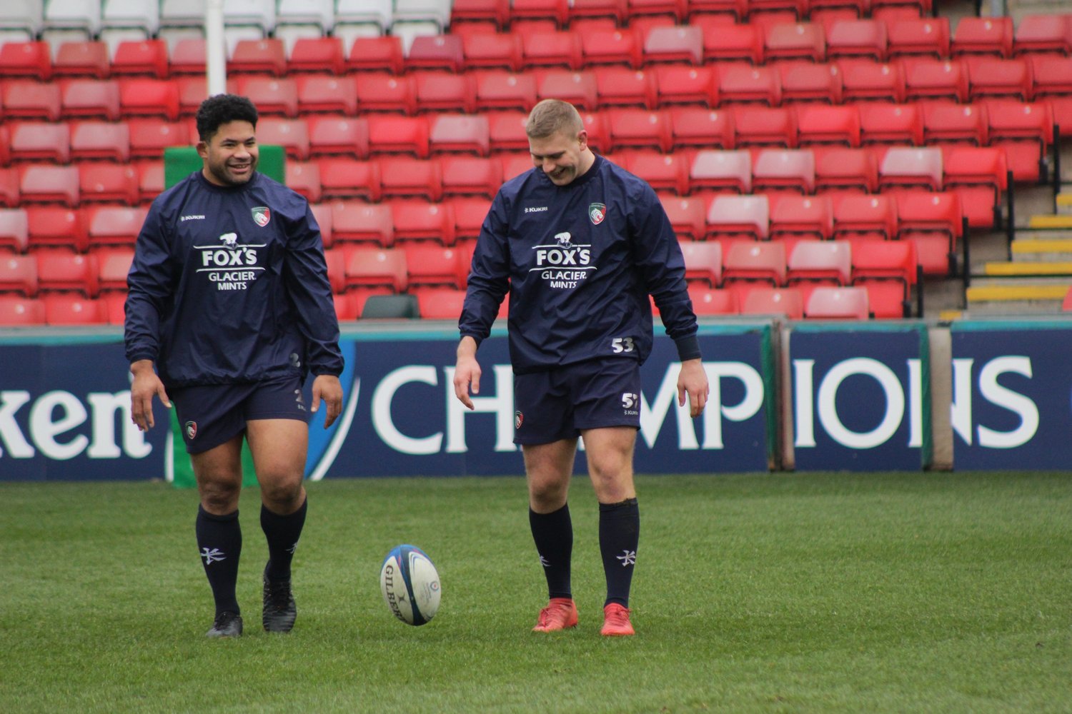 Jake Kerr with Tatafu Polota-Nau