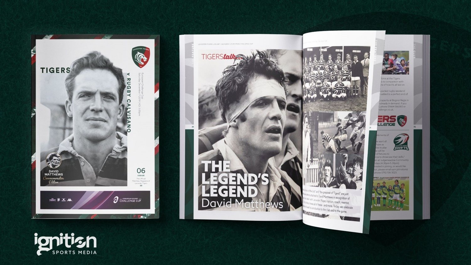 David Matthews tribute programme