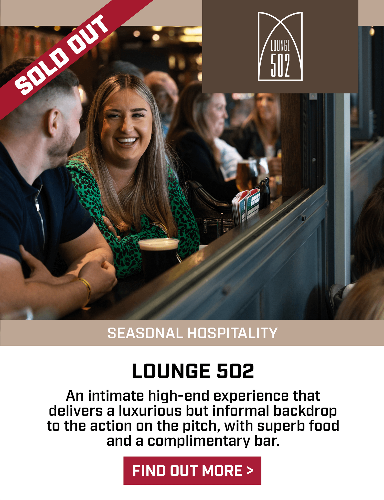 Leicester Tigers Hospitality - Lounge 502
