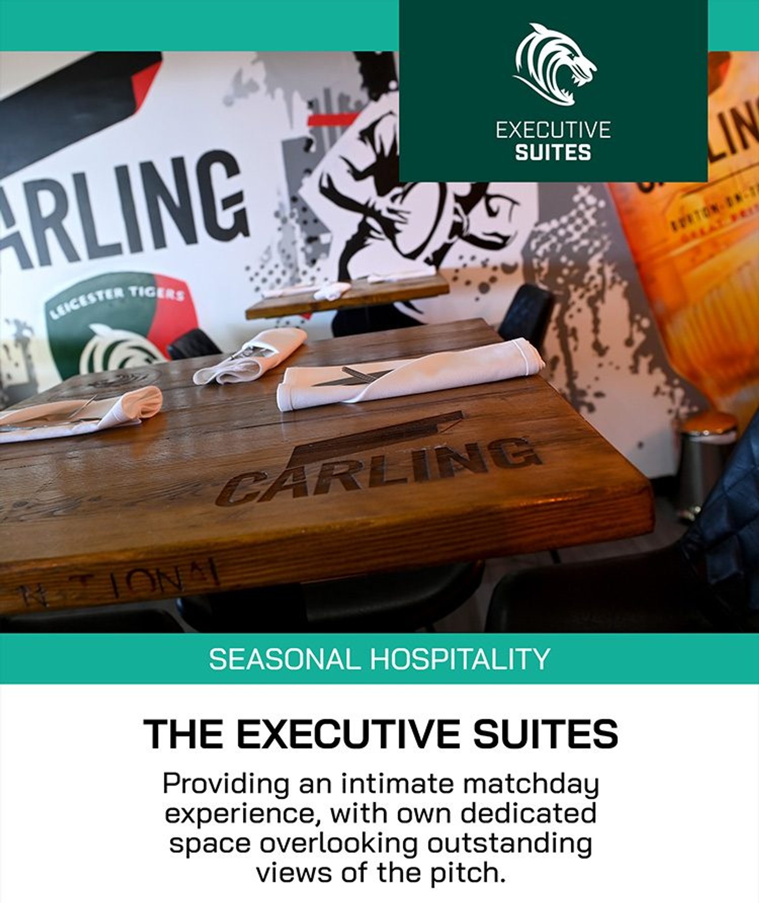 Leicester Tigers Hospitality - Executive Suites