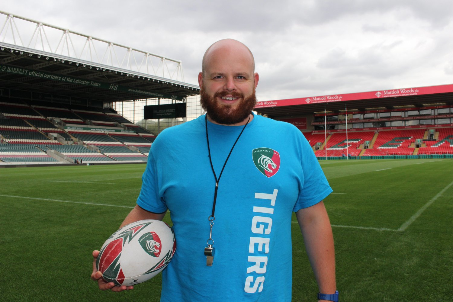 Tigers senior rugby development officer Steven Baker