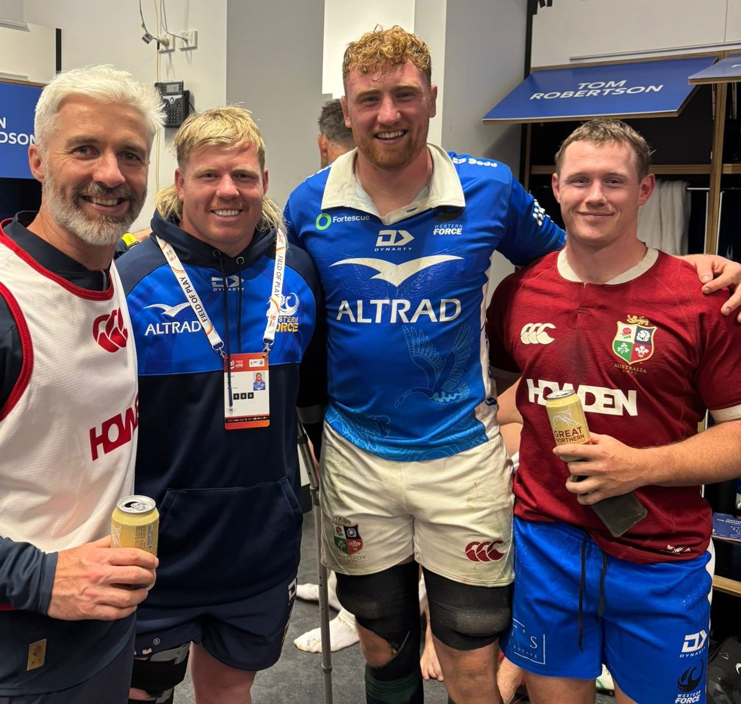 Aled Walters, Nic Dolly, Ollie Chessum, Tom Horton