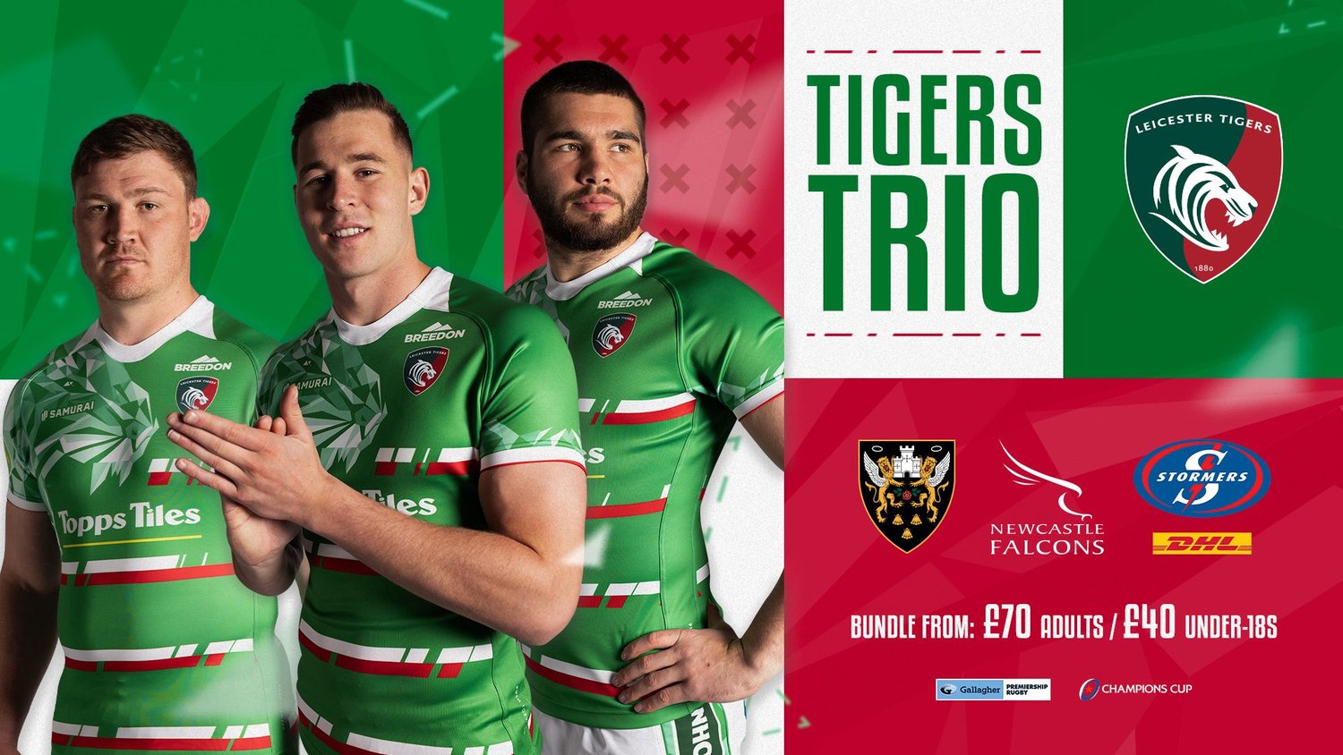 Leicester Tigers - Tigers Trio