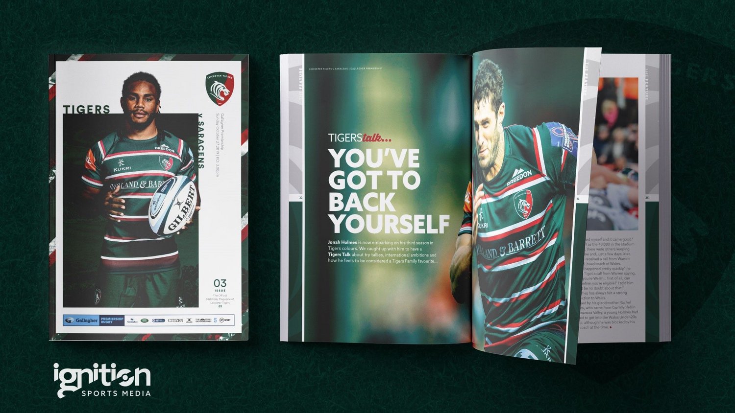 Tigers v Saracens Matchday Programme