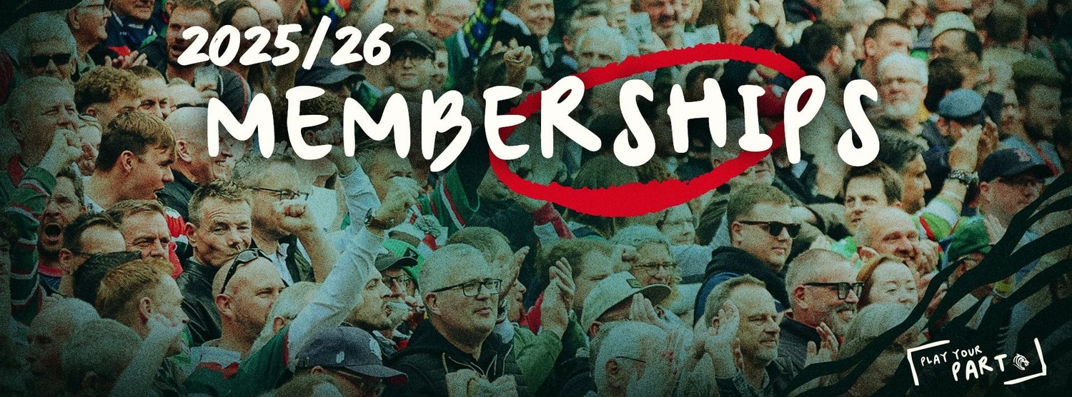 Leicester Tigers 2025/26 Memberships