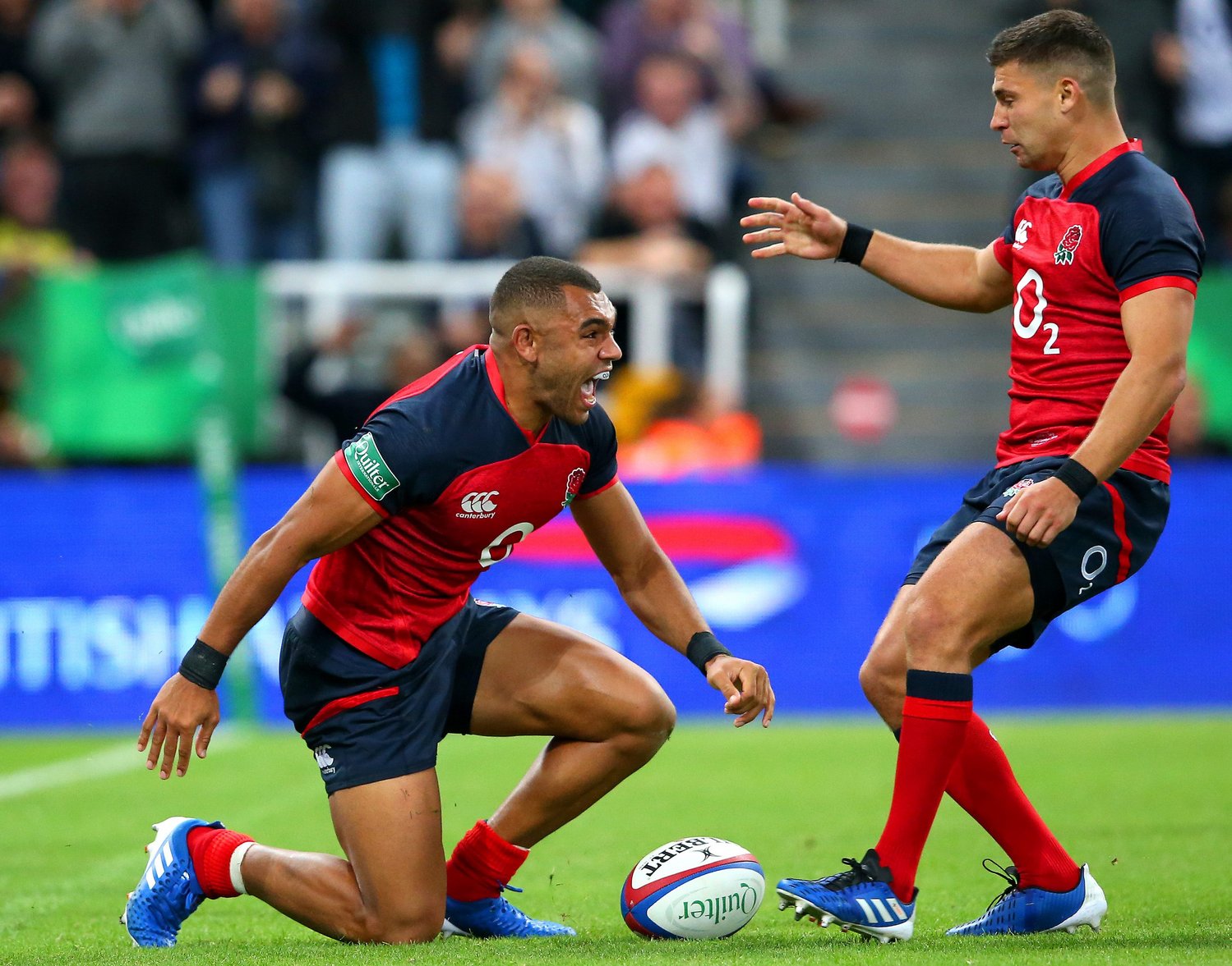 Ben Youngs and Joe Marchant