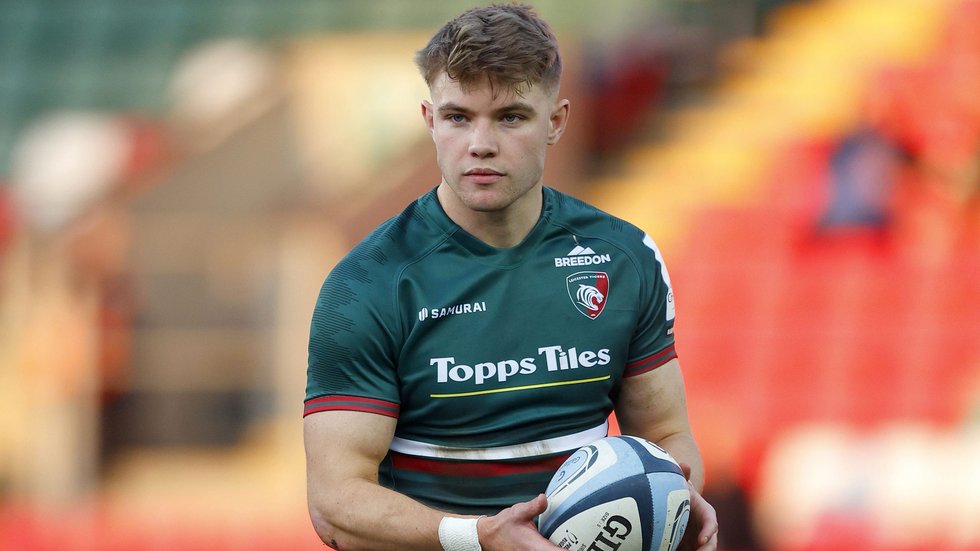 Charlie Atkinson Fly half Fullback Leicester Tigers