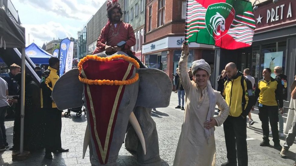 Tigers took part in the Leicester Belgrave Mela celebrations earlier this year.