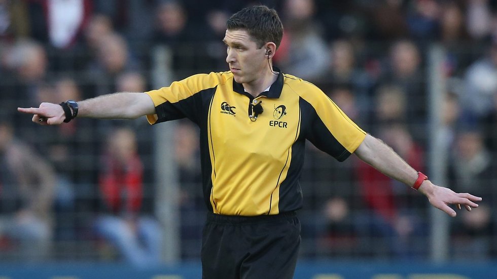George Clancy will officiate when Racing 92 come to Welford Road during December
