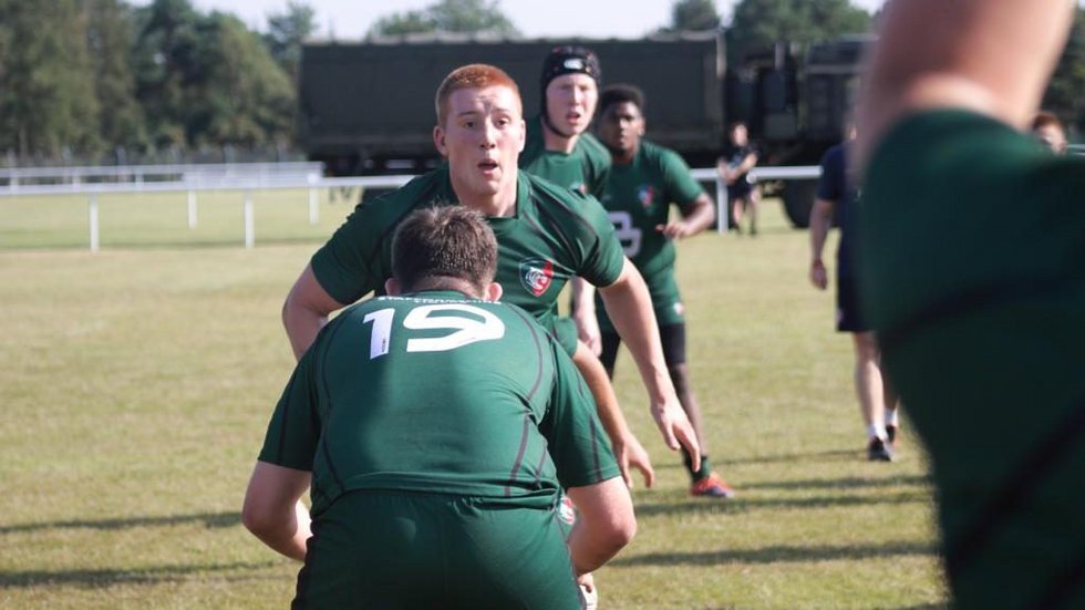 Back-rower Kit Smith was also part of England's development tour of South Africa last summer.