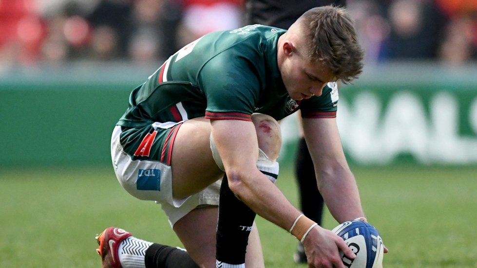 Charlie Atkinson Fly half Fullback Leicester Tigers