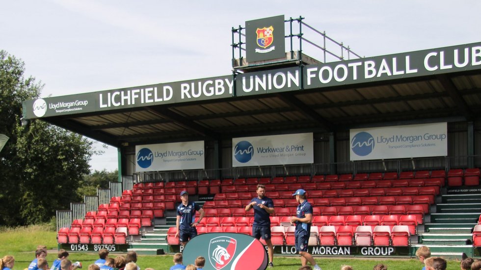 Lichfield also hosted a Tigers Rugby Camp for young players this summer
