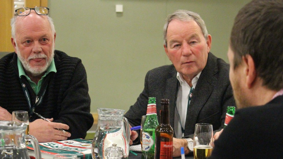 Steve Kenney and Bleddyn Jones were among the ex-players on the Hall of Fame judging panel