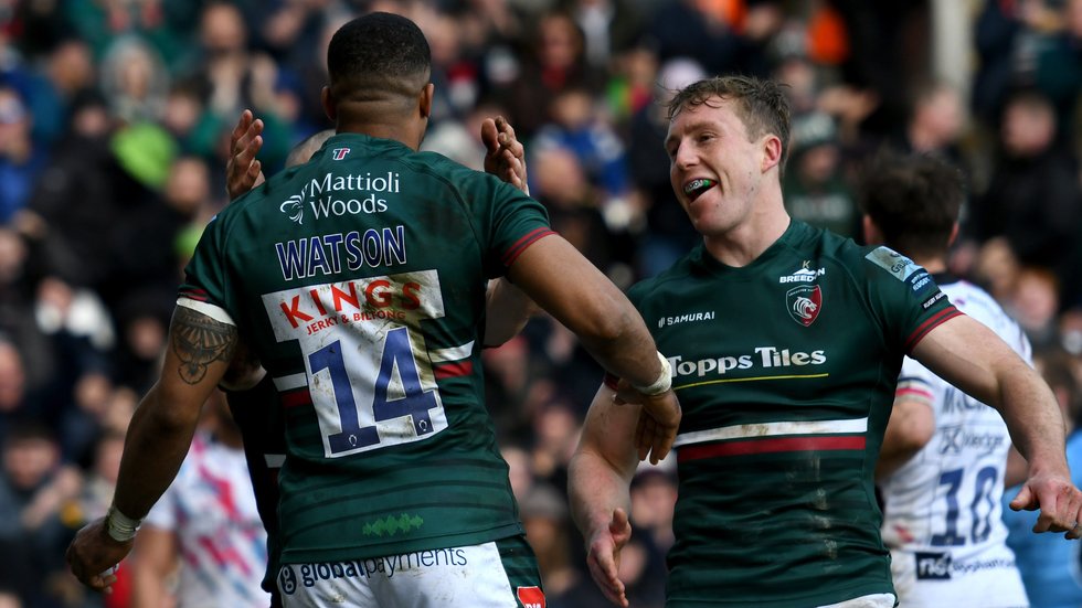 Leicester, UK. 24th Dec, 2022. Anthony Watson of Leicester Tigers